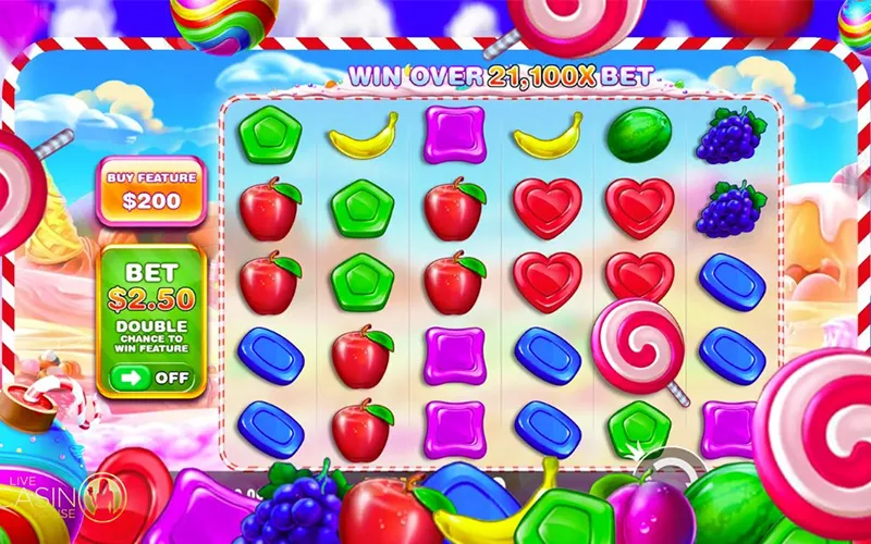 Sweet Bonanza của Pragmatic Play với tỷ lệ RTP cao